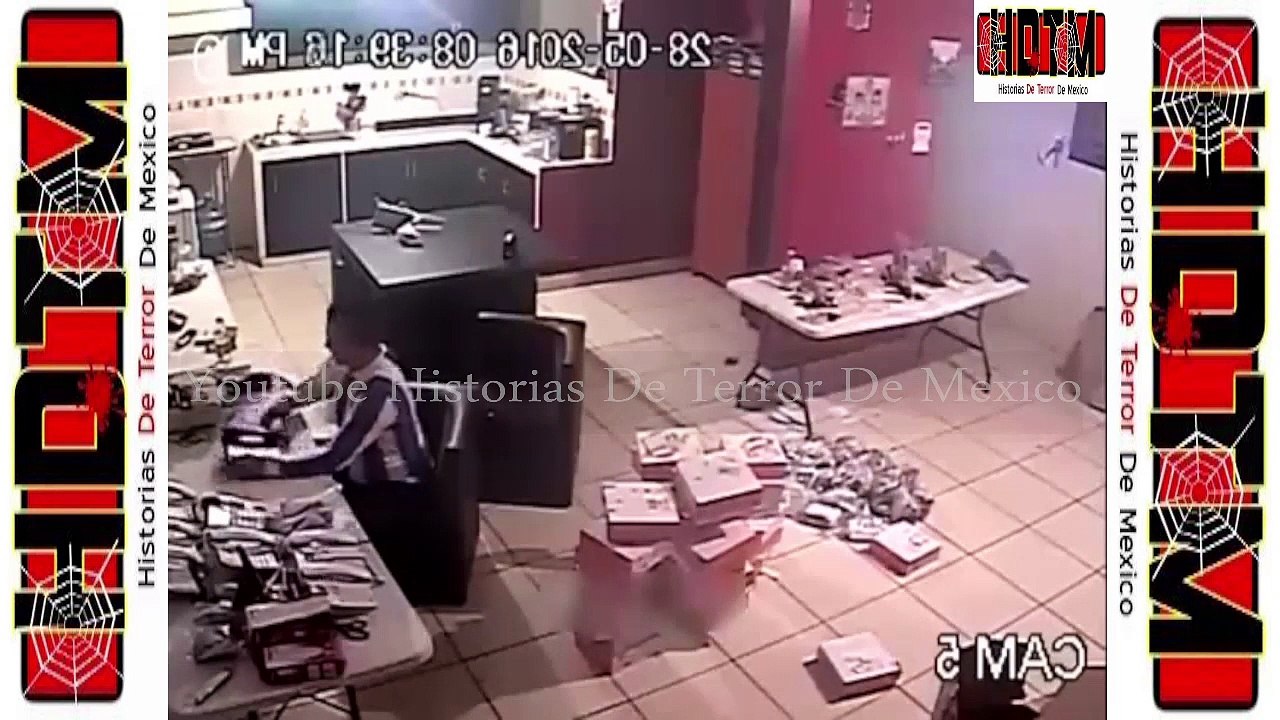 Fenómeno paranormal captado en cámara - historias de terror de mexico