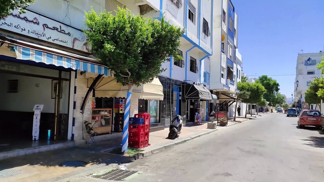 Appartement a louer Martil a Miramar à côté de la plage شقة أرضية مفروشة للكراء في مرتيل 2 غرف صالون