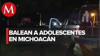 Atacan a balazos a dos menores en Jacona