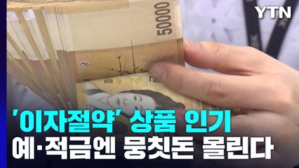 '이자절약' 상품 인기...예·적금엔 뭉칫돈 몰린다 / YTN