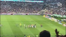 Torcida do Fluminense festeja mais uma vitória no Brasileirão