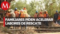 AMLO llega a Coahuila y recorre mina con 10 trabajadores atrapados en Sabinas