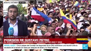 Informe desde Bogotá: así se ha vivido la posesión del presidente Gustavo Petro
