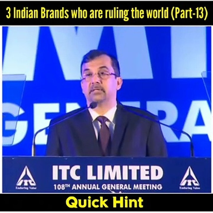 दुनिया के 3 सबसे लोकप्रिय भारतीय ब्रांड | Most Popular Indian Brands In The World (Part-2) | quick hint