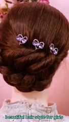 Beautiful hair style for girls ‍