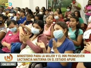 Apure | Ministerio para la Mujer y el INN destacan la importancia de promover la lactancia materna