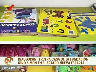 Inaugurada la tercera casa de la Fundación Niño Simón en el estado Nueva Esparta