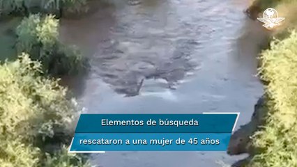 Arroyo arrastra a un auto familiar; rescatan sin vida a un menor y a su padre