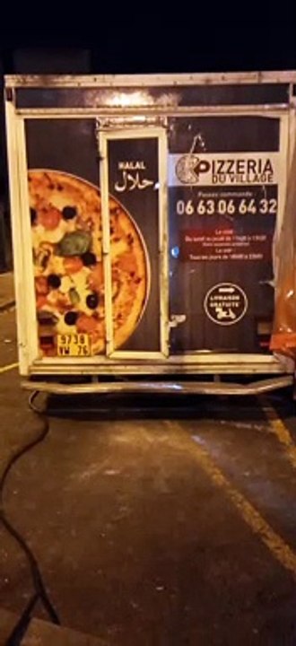 Pizza Halal Village Olympique Grenoble 2022 Frensh City #France