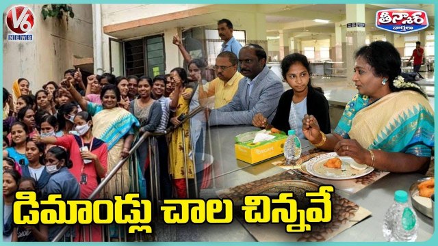 Governor Tamilisai Soundararajan Visits Basara IIIT Campus _ V6 Weekend Teenmaar