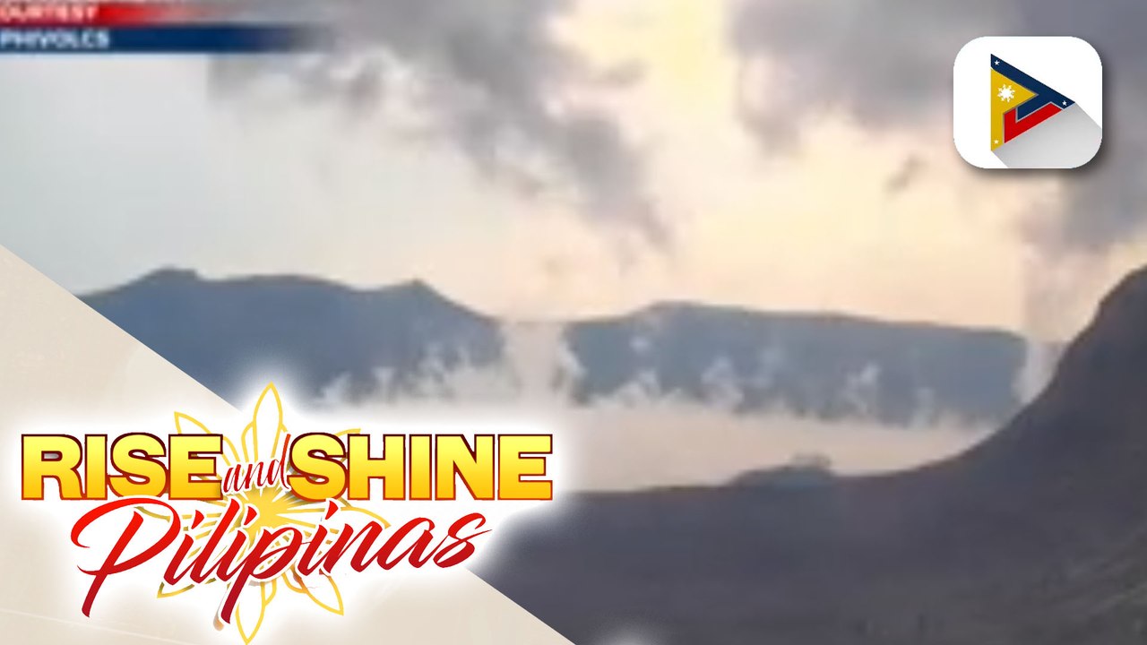 PHIVOLCS: Bulkang Taal, nagbuga ng higit 17-K toneladang sulfur dioxide nitong linggo