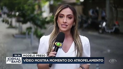 Vídeo mostra modelo atropelando jovem no RJ
