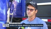 Queda do diesel beneficia toda a economia