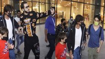 Shah Rukh Khan's fan misbehaves at airport, son Aryan Khan protects dad | *Spotted