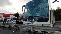 Eyüpsultan'da yağışın ardından zincirleme kaza