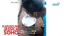 LALAKI SA PALAWAN, GINAGAWANG AGAHAN ANG TUBIG AT ASIN BAGO PUMASOK SA TRABAHO | Kapuso Mo, Jessica Soho