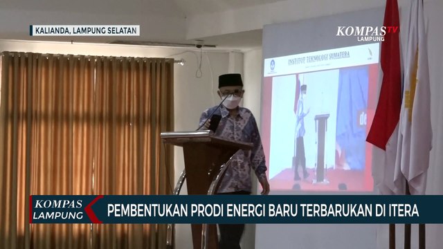 Pembentukan Prodi Energi Baru Terbarukan di ITERA
