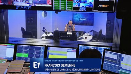 François Gemenne : «On ne peut plus se comporter comme si l'eau était une source surabondante et infinie»