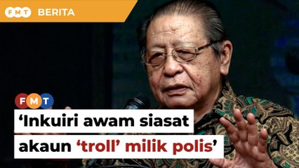 Kit Siang gesa tubuh inkuiri awam siasat akaun ‘troll’ milik polis