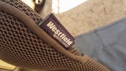 Defauts sur sièges Westfield achetés chez Narbonne accessoires