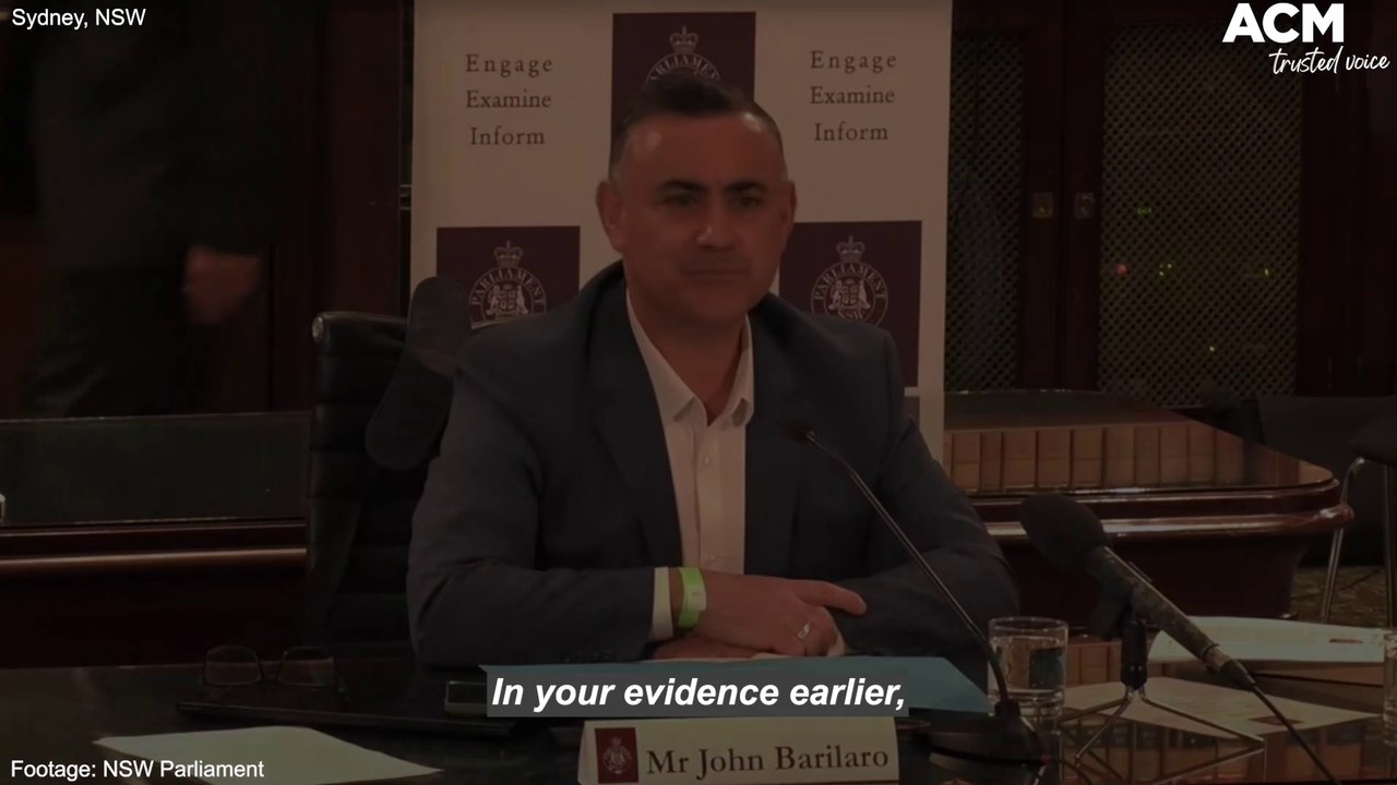 'I wish I'd never applied', former NSW deputy premier John Barilaro tells parliamentary inquiry committee  | August 8, 2022 | ACM