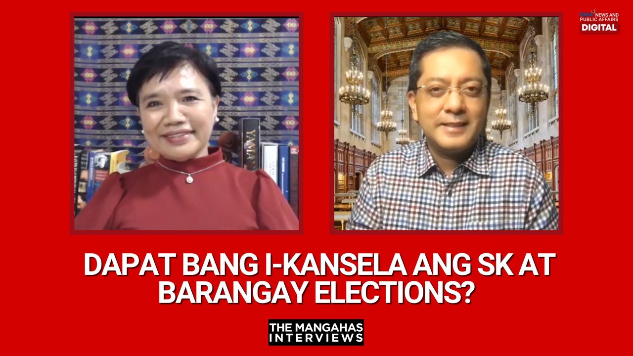 DAPAT BANG I-KANSELA ANG SK AT BARANGAY ELECTIONS? | The Mangahas Interviews