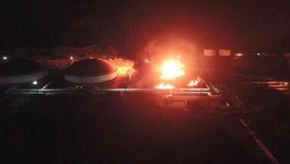 Son dakika haberi | Küba'da petrol tesisinde yangın devam ediyor