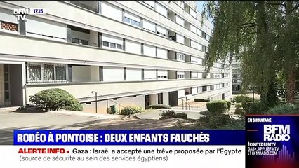 Reportage de BFMTV sur le drame du Val d'Oise où deux enfants ont été fauchés par un motard après un rodéo urbain