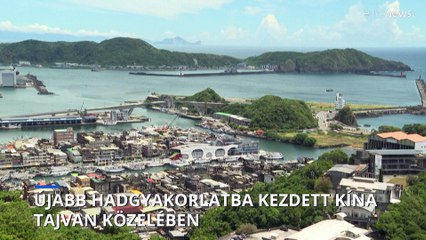 Kína újabb hadgyakorlatba kezdett Tajvan közelében