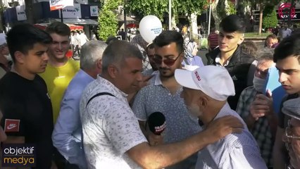 Sokak röportajında emekli vatandaş: "Ben halimden memnunum, fazla yersen, sinemaya gidersen g*tün açıkta kalır