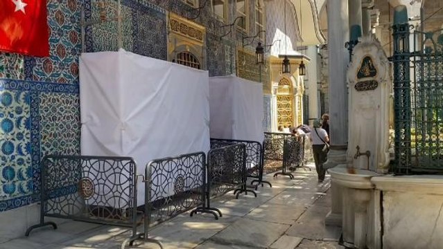 Eyüp Sultan Türbesi'ne saldırı