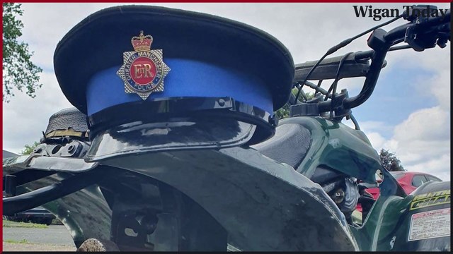 Wigan Today news update 8 August 2022: Wigan police cracking down on anti-social behaviour seize quad bike