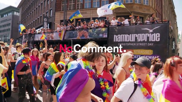 Ежегодный парад ЛГБТ в Гамбурге