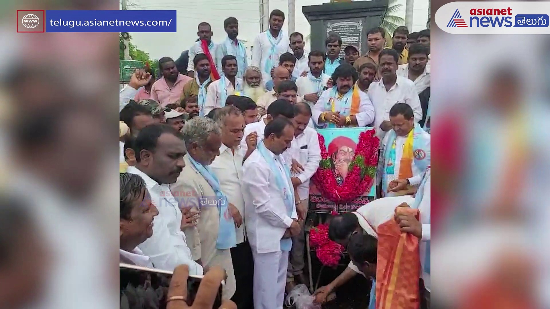 తెలంగాణ పోరాటయోధుడు పండగ సాయన్న జయంతి... ఈటల రాజేందర్ ఘన నివాళి