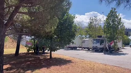 Cadavere in un camper a Empoli, i rilievi della scientifica