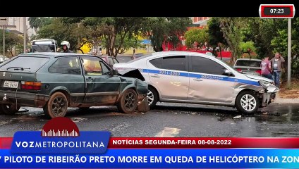 ACIDENTE ENTRE DOIS CARROS HOJE NAS PRIMEIRAS HORAS EM RIBEIRÃO