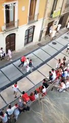 Detenido en Estella en el recorrido del encierro por protagonizar una pelea con un machete