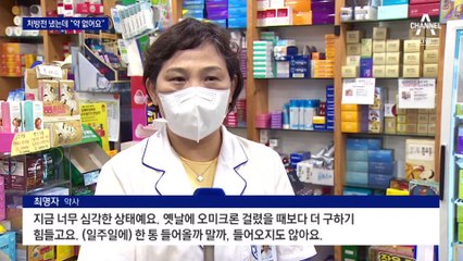 처방전 들고 가도…“조제용 약품 모자라 간당간당”