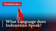 What Language does Indonesian Speak?