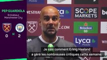 Guardiola salue la détermination d'Haaland