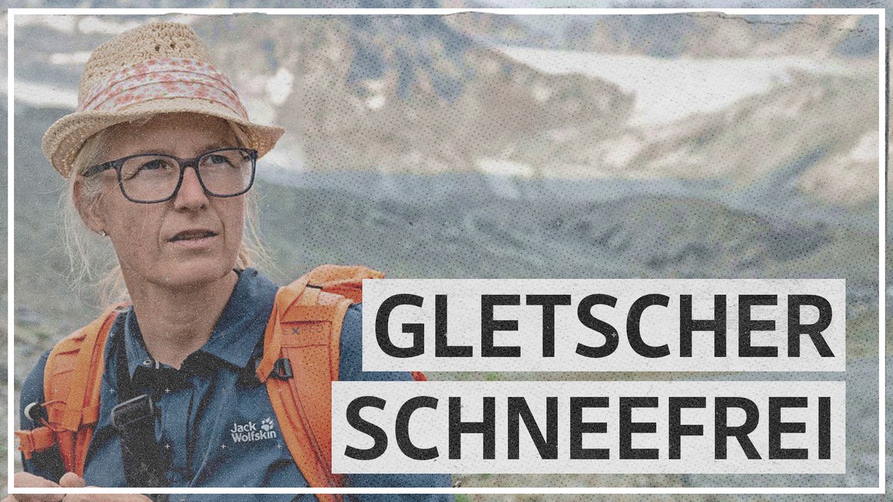 Jamtalgletscher: 'Ende des Sommers wird ein Großteil des Gletschers verschwunden sein'