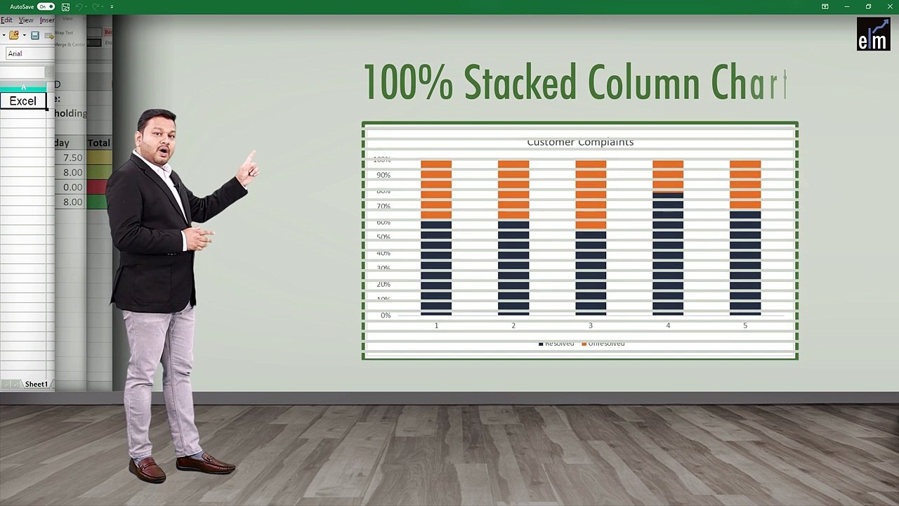 Stacked Column Chart (Part 3)