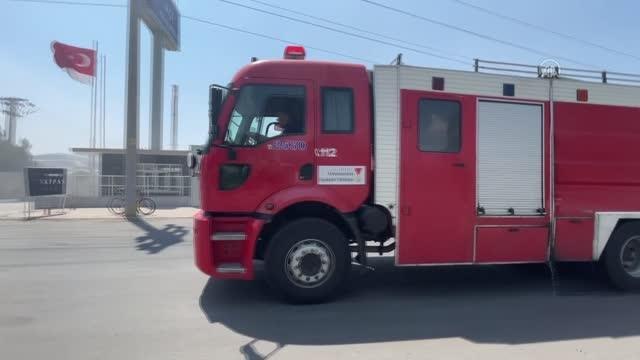 Son dakika haberleri! KAHRAMANMARAŞ - Atık kağıt toplama alanında çıkan yangın söndürüldü