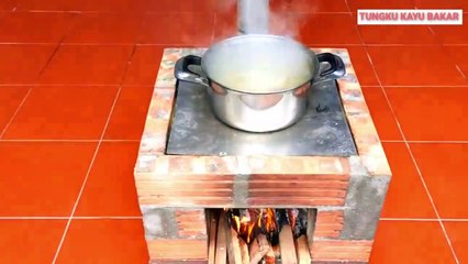 Tungku kayu bakar 29 || How to make firewood stove