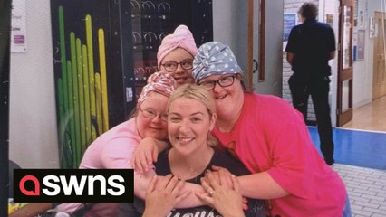 UK carer surprises the adults she supports by asking them to be her bridesmaids