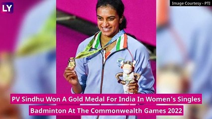 PV Sindhu Wins Gold Medal in Women’s Singles Badminton at CWG 2022