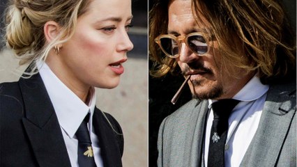 GALA VIDÉO - Amber Heard en vacances avec une amie bannie de son procès : ça grince…