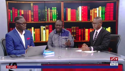 Part 2: Cheap and Effective Dispute Resolution? - The Law with Samson Lardy Anyenini on JoyNews