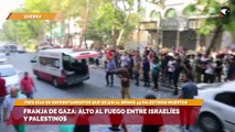 Franja de gaza: alto al fuego entre israelíes y palestinos