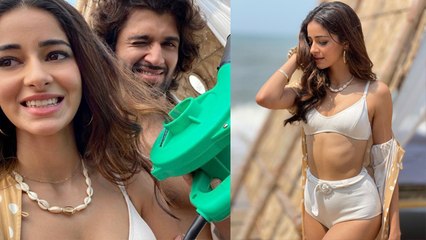 Vijay Deverakonda ने Ananya Panday के बालों का किया बुरा हाल, Blower में... |Boldsky *Entertainement